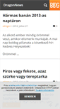 Mobile Screenshot of dragonnews.blog.hu