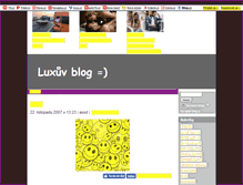 Tablet Screenshot of luxuv.blog.cz