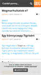 Mobile Screenshot of anyaapagyerekek.blog.hu