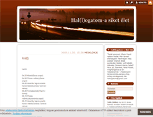 Tablet Screenshot of hallogatom.blog.hu