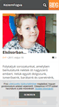 Mobile Screenshot of kezemfogva.blog.hu