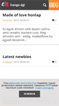 Mobile Screenshot of hangaagi.blog.hu