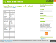 Tablet Screenshot of fm-balaton.blog.hu