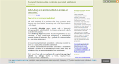 Desktop Screenshot of ekcemastop.blog.hu