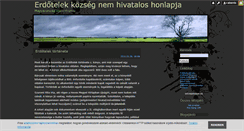 Desktop Screenshot of erdotelek.blog.hu