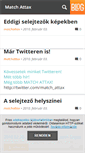 Mobile Screenshot of matchattax.blog.hu