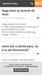 Mobile Screenshot of blackman.blog.hu