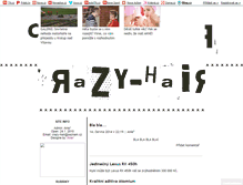 Tablet Screenshot of crazy-hair.blog.cz