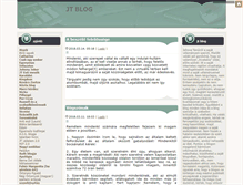 Tablet Screenshot of jtinfo.blog.hu