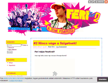 Tablet Screenshot of feritivi.blog.hu