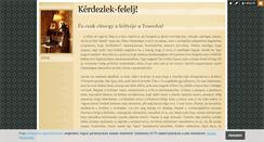 Desktop Screenshot of iaskyouanswer.blog.hu