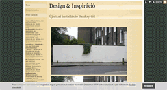 Desktop Screenshot of designesinspiracio.blog.hu