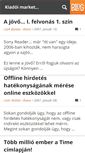 Mobile Screenshot of kiadoimarketing.blog.hu
