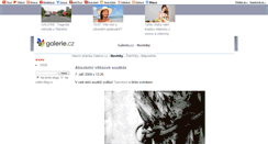 Desktop Screenshot of galerie.blog.cz