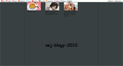 Desktop Screenshot of nej-blogy-2010.blog.cz