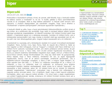 Tablet Screenshot of hiper.blog.hu