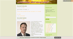 Desktop Screenshot of alacska.blog.hu