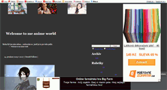 Desktop Screenshot of animesweet.blog.cz