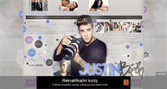 Desktop Screenshot of justin-bieber.blog.cz