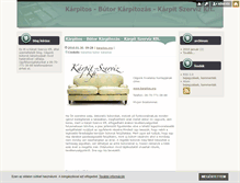 Tablet Screenshot of butor-karpitos.blog.hu