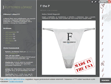 Tablet Screenshot of flittereslofasz.blog.hu