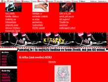 Tablet Screenshot of kiksicky.blog.cz