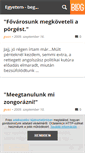 Mobile Screenshot of egyetem-begyetem.blog.hu