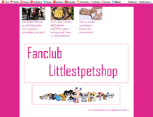 Tablet Screenshot of fanclub-lps.blog.cz