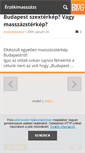 Mobile Screenshot of erzekimasszazs.blog.hu