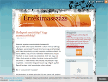 Tablet Screenshot of erzekimasszazs.blog.hu