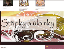 Tablet Screenshot of lenzie.blog.cz