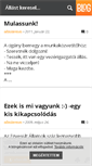 Mobile Screenshot of allast-okosan.blog.hu