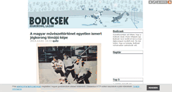 Desktop Screenshot of bodicsek.blog.hu