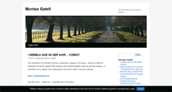Desktop Screenshot of montsegatell.blog.cat