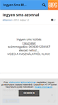 Mobile Screenshot of ingyensms.blog.hu