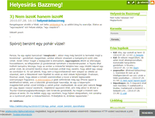 Tablet Screenshot of helyesirasbazzmeg.blog.hu