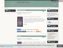 Tablet Screenshot of konyvborze.blog.hu