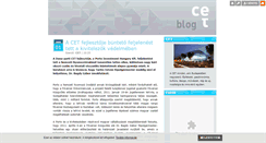 Desktop Screenshot of cet.blog.hu