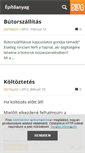 Mobile Screenshot of epitoanyag.blog.hu