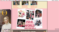 Desktop Screenshot of pink--world.blog.cz