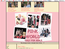 Tablet Screenshot of pink--world.blog.cz