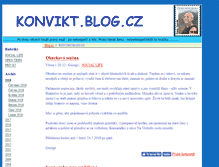 Tablet Screenshot of konvikt.blog.cz