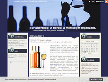 Tablet Screenshot of bortudor.blog.hu