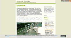 Desktop Screenshot of napihulyeseg.blog.hu