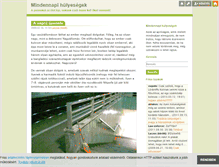 Tablet Screenshot of napihulyeseg.blog.hu