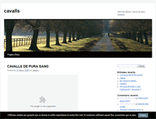 Tablet Screenshot of cavalls.blog.cat