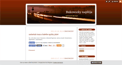 Desktop Screenshot of bukowszky.blog.hu