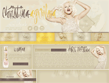 Tablet Screenshot of christina-aguilera.blog.cz