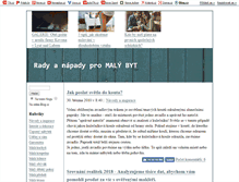 Tablet Screenshot of malybyt.blog.cz