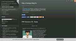 Desktop Screenshot of animemania.blog.hu